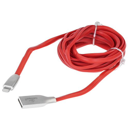 Купить Кабель круглый Cablexpert Lightning 8-pin - USB 2.0 Type-A черный 3 м  5485447. Характеристики, отзывы и цены в Донецке