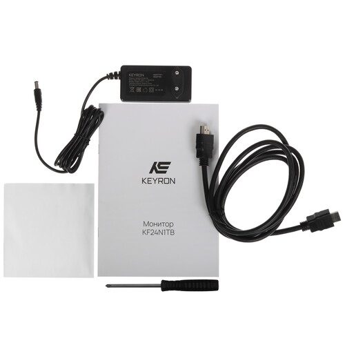 Купить 23.8" Монитор KEYRON KF24N1TB черный  9078361. Характеристики, отзывы и цены в Донецке