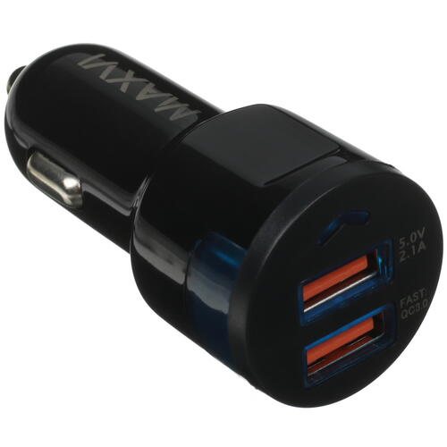 Купить Автомобильное ЗУ Maxvi CCM-522 черный  5366922. Характеристики, отзывы и цены в Донецке