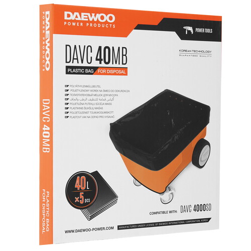 Купить Мешок-пылесборник Daewoo DAVC 40MB  9210051. Характеристики, отзывы и цены в Донецке