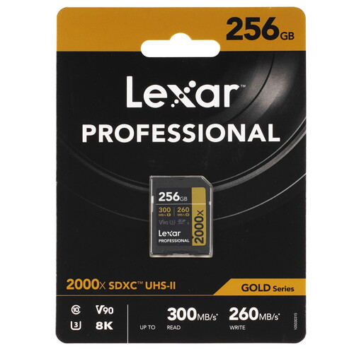 Купить Карта памяти Lexar SDXC 256 ГБ [LSD2000256G-BNNNG]  5456357. Характеристики, отзывы и цены в Донецке