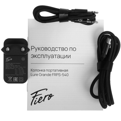 Купить Портативная колонка Fiero Lure Grande FRPS-540, черный  9096899. Характеристики, отзывы и цены в Донецке