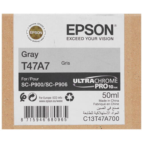 Купить Картридж Epson T47A серый  4821538. Характеристики, отзывы и цены в Донецке