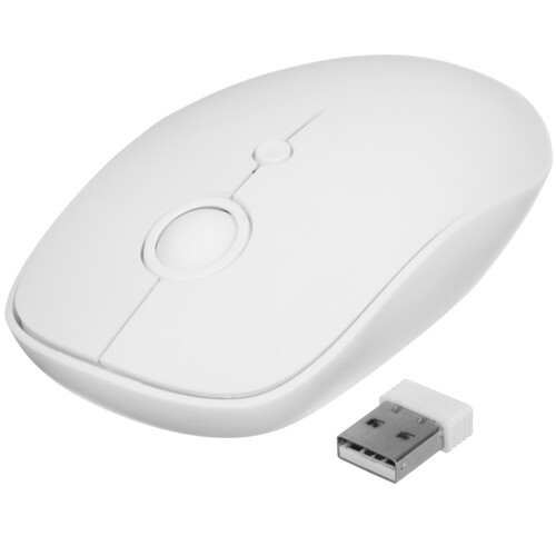 Купить Мышь беспроводная DEXP WM-V101  белый  5443480. Характеристики, отзывы и цены в Донецке