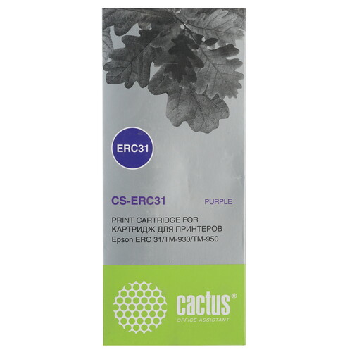 Купить Картридж Cactus CS-ERC31 фиолетовый  7936686. Характеристики, отзывы и цены в Донецке