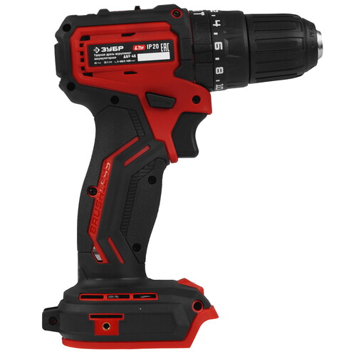 Купить Дрель-шуруповерт ЗУБР ДБУ-45 LMS 20V без ЗУ, без АКБ  9275993. Характеристики, отзывы и цены в Донецке