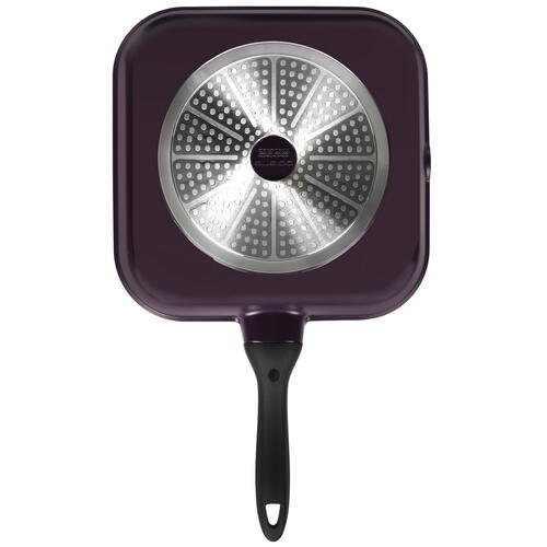 Купить Сковорода-гриль Polaris ECO collection-28G, 28 см фиолетовый  5434902. Характеристики, отзывы и цены в Донецке