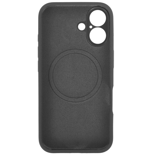 Купить Накладка  Zibelino Soft Case для Apple iPhone 16 серый  9274582. Характеристики, отзывы и цены в Донецке
