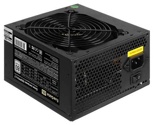 Купить Блок питания ExeGate 80+ 600PPH-LT [EX282044RUS-OEM] черный  8187877. Характеристики, отзывы и цены в Донецке
