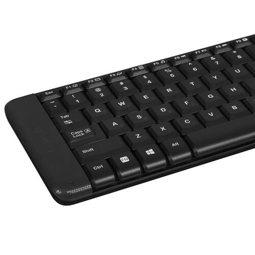 Купить Клавиатура+мышь беспроводная   Logitech MK220 черный  5074593. Характеристики, отзывы и цены в Донецке