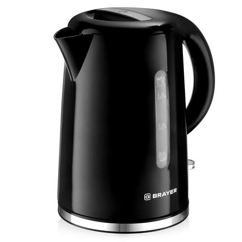 Купить Электрочайник BRAYER BR1032 черный  9901121. Характеристики, отзывы и цены в Донецке