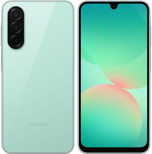 Купить 6.7" Смартфон Samsung Galaxy A26 256 ГБ зеленый  5631648. Характеристики, отзывы и цены в Донецке