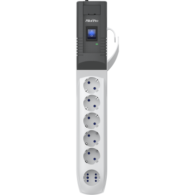 Купить Сетевой фильтр Pilot PRO USB белый  9056391. Характеристики, отзывы и цены в Донецке