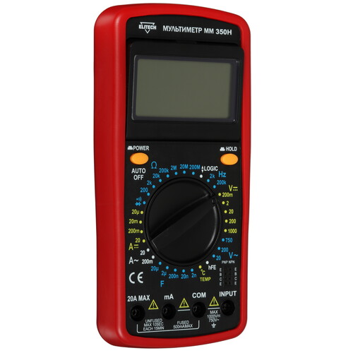 Купить Мультиметр Elitech ММ 350Н  9110540. Характеристики, отзывы и цены в Донецке