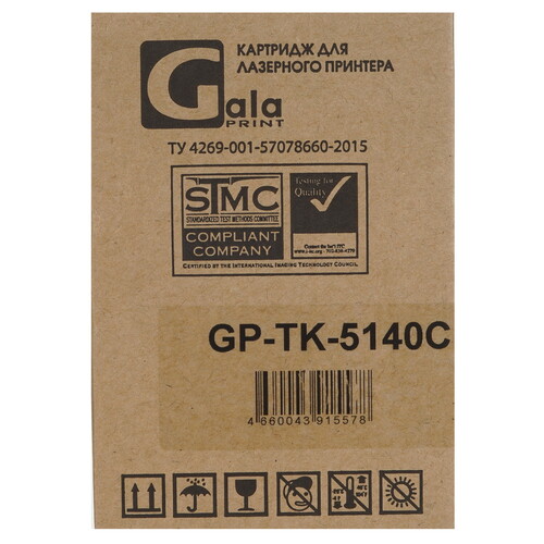Купить Картридж лазерный GalaPrint GP-TK-5140C голубой  9196284. Характеристики, отзывы и цены в Донецке