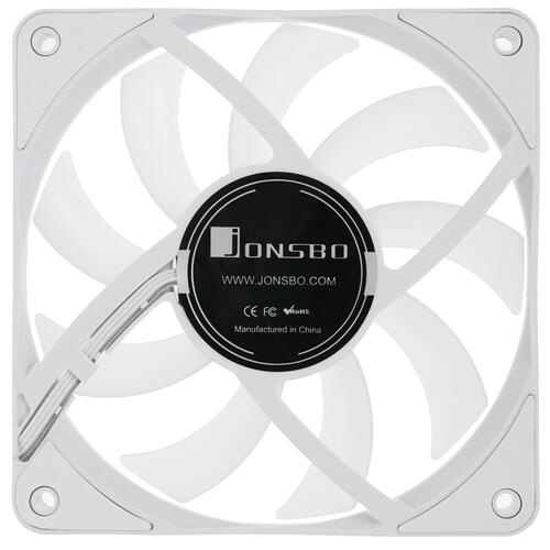 Купить Вентилятор JONSBO HF1215 White  9920006. Характеристики, отзывы и цены в Донецке