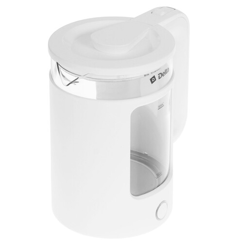 Купить Электрочайник Delta DL-1112 белый  9050537. Характеристики, отзывы и цены в Донецке