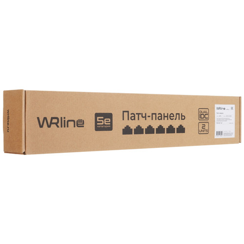 Купить Патч-панель WRline WR-PL-48-C5E-D  5480870. Характеристики, отзывы и цены в Донецке