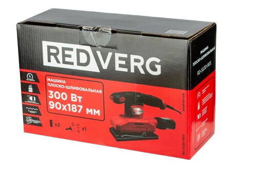 Купить Виброшлифовальная машина REDVERG RD-SG30-90S  5483176. Характеристики, отзывы и цены в Донецке