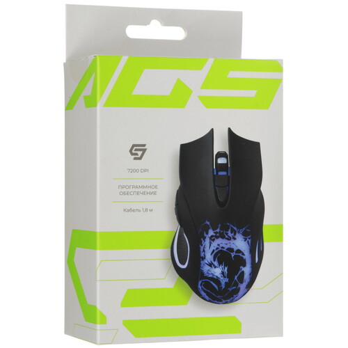 Купить Мышь проводная Aceline AGS-C07  черный  9273079. Характеристики, отзывы и цены в Донецке