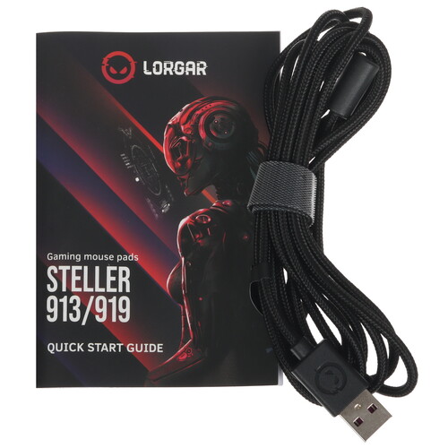 Купить Коврик LORGAR Steller 913  черный  5603825. Характеристики, отзывы и цены в Донецке
