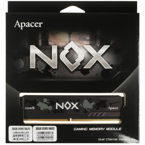 Купить Оперативная память Apacer NOX  5096154. Характеристики, отзывы и цены в Донецке