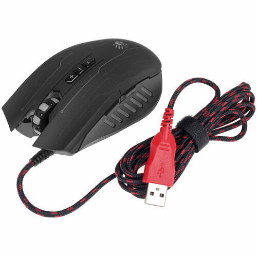 Купить Мышь проводная A4Tech Bloody Q82  черный  1191508. Характеристики, отзывы и цены в Донецке