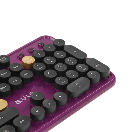 Купить Клавиатура+мышь беспроводная   AULA AC306 фиолетовый  5602293. Характеристики, отзывы и цены в Донецке