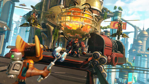 Купить Игра Ratchet & Clank – PlayStation Hits (PS4)  1279528. Характеристики, отзывы и цены в Донецке