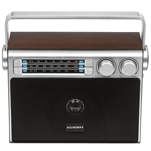 Купить Радиоприемник SOUNDMAX SM-RD2122UB черный  9944380. Характеристики, отзывы и цены в Донецке