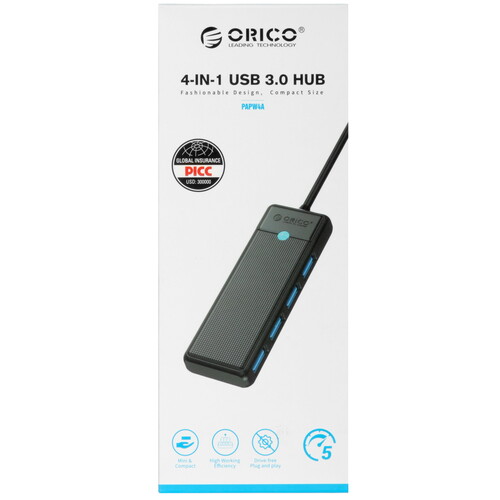 Купить USB-разветвитель ORICO PAPW4A-C3-015-WH-EP  5471113. Характеристики, отзывы и цены в Донецке