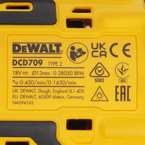 Купить Дрель-шуруповерт DeWalt DCD709N-XJ XR FLEXVOLТ 18/54V без ЗУ, без АКБ  9211261. Характеристики, отзывы и цены в Донецке