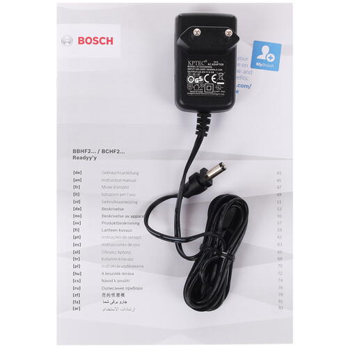 Купить Пылесос  вертикальный  Bosch Readyy'y BCHF2MX20  синий  1633479. Характеристики, отзывы и цены в Донецке