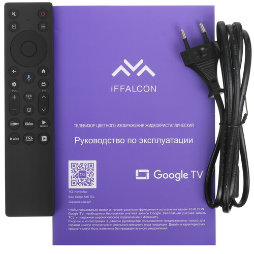 Купить 55" (139.7 см) Телевизор iFFALCON 55U65 черный  5620372. Характеристики, отзывы и цены в Донецке
