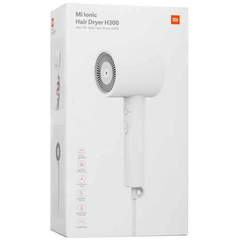 Купить Фен Xiaomi Mi Ionic Hair Dryer H300 белый  4829247. Характеристики, отзывы и цены в Донецке