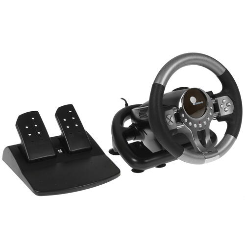 Купить Руль Defender Forsage GTR черный  0111180. Характеристики, отзывы и цены в Донецке