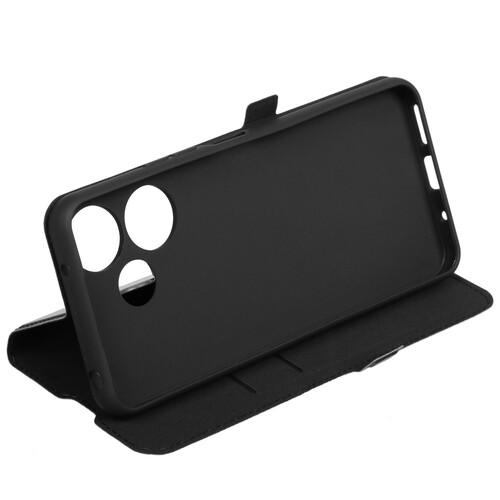 Купить Чехол-книжка  BoraSCO Book Case для POCO M6/ Xiaomi Redmi 13 черный  5470547. Характеристики, отзывы и цены в Донецке