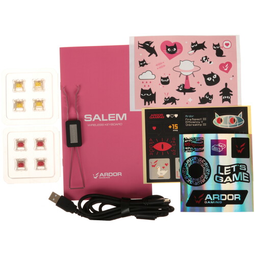 Купить Клавиатура  проводная + беспроводная ARDOR GAMING Salem  9171295. Характеристики, отзывы и цены в Донецке