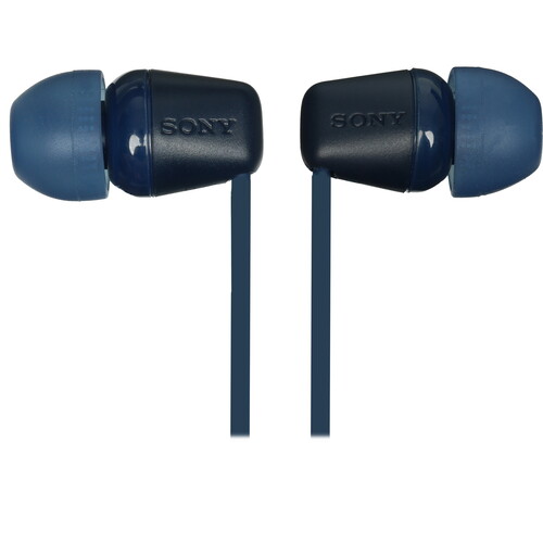 Купить Беспроводные наушники Sony WI-C100 синий 2022  5494446. Характеристики, отзывы и цены в Донецке