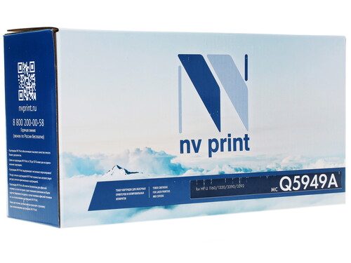 Купить Картридж лазерный NV Print HP Q5949A черный, с чипом  0136536. Характеристики, отзывы и цены в Донецке