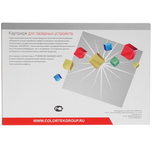 Купить Картридж лазерный Colortek ML-D3050B черный  5367274. Характеристики, отзывы и цены в Донецке