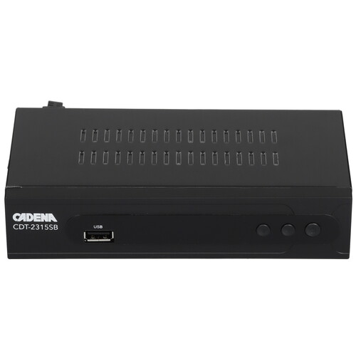 Купить Приставка для цифрового ТВ Cadena CDT-2315SB черный  9093561. Характеристики, отзывы и цены в Донецке