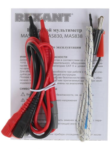 Купить Мультиметр Mastech MAS838  1063806. Характеристики, отзывы и цены в Донецке