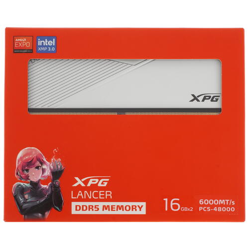 Купить Оперативная память ADATA XPG Lancer [AX5U6000C3016G-DCLAWH] 32 ГБ  5096541. Характеристики, отзывы и цены в Донецке