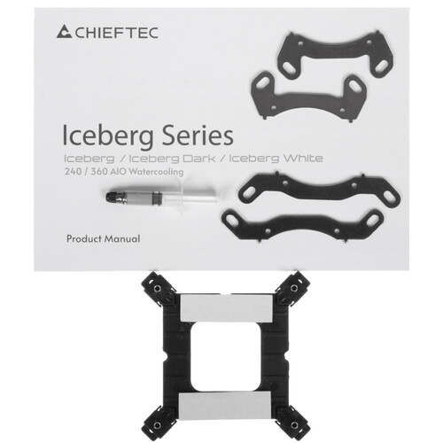 Купить Система охлаждения Chieftec Iceberg 240  белая  5619798. Характеристики, отзывы и цены в Донецке