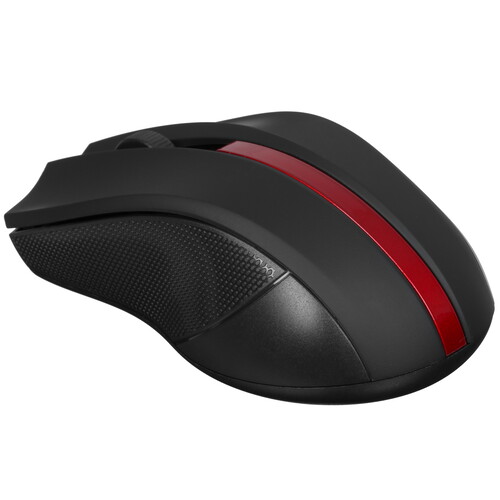 Купить Мышь беспроводная HIPER HOMW-07X-Red [HOMW-073] черный  5605931. Характеристики, отзывы и цены в Донецке