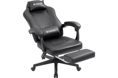 Купить Кресло игровое Defender Cruiser черный  9113661. Характеристики, отзывы и цены в Донецке