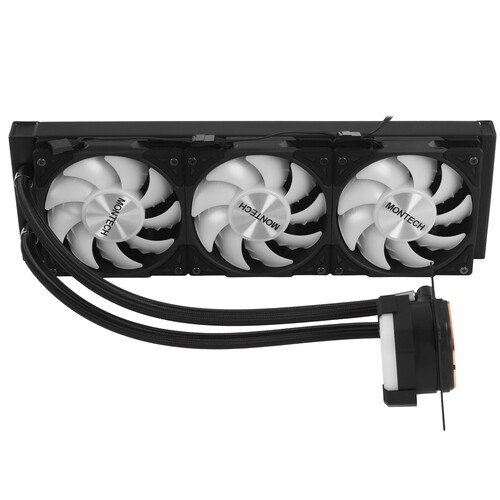 Купить Система охлаждения Montech HyperFlow 360 ARGB черная  5464323. Характеристики, отзывы и цены в Донецке