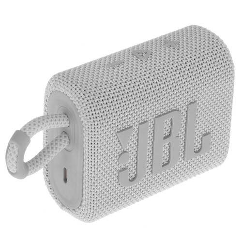 Купить Портативная колонка JBL GO 3, белый  5044445. Характеристики, отзывы и цены в Донецке