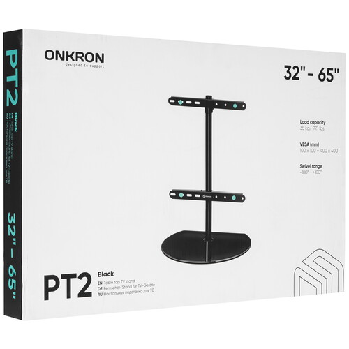Купить Стойка с кронштейном ONKRON PT2-B  9304210. Характеристики, отзывы и цены в Донецке